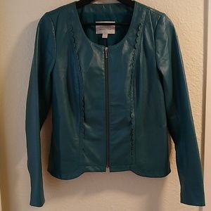Green Leather Jacket